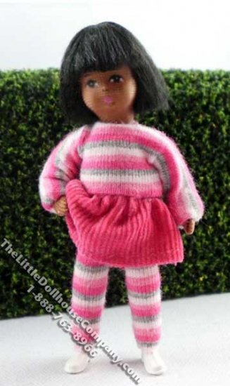 (image for) Ruby Flexible Girl Doll by Erna Meyer for Dollhouses
