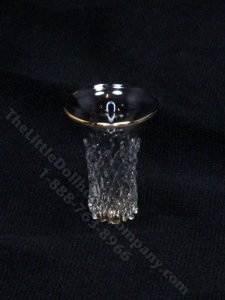 (image for) Miniature Lattice Glass Vase for Dollhouses