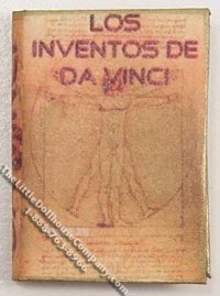 (image for) Miniature book: Los Inventos Da Vinci