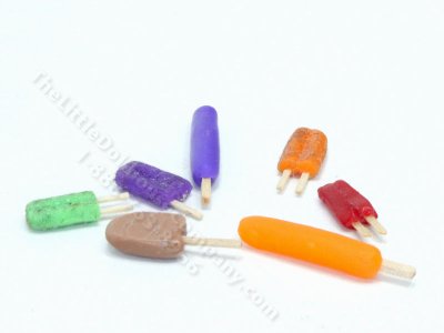 (image for) Miniature Popsicles for Dollhouses (1pc)