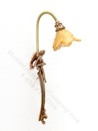 (image for) Miniature Bronze Angel Sconce by Jim Pounder, pair