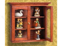 (image for) Miniature Chippendale 2-Door Upper Cabinet Kit