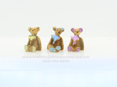 (image for) Miniature Resin Small Bear for Dollhouses