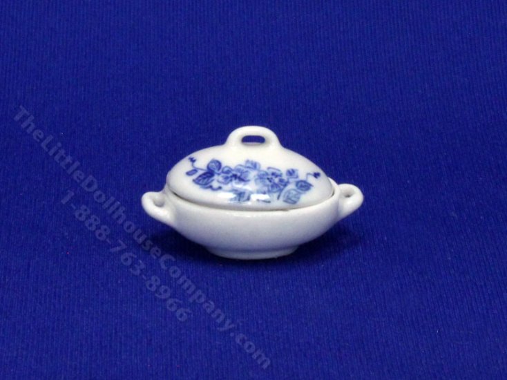 (image for) Miniature Small China Casserole Dish by Rachel Munday
