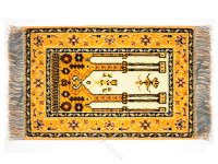 (image for) Miniature Yellow Mohamen Carpet for Dollhouses