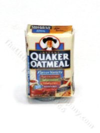 (image for) Miniature Box of Quaker Oatmeal for Dollhouses