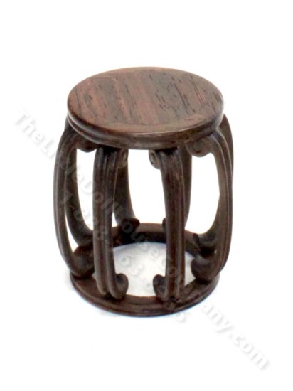 (image for) Miniature Ming Round Stools for Dollhouses