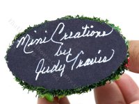 (image for) Miniature Tulips and Pansies in Soil by Mini Creations by Judy