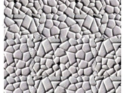 (image for) Miniature Stone and Brick Panel for Dollhouses
