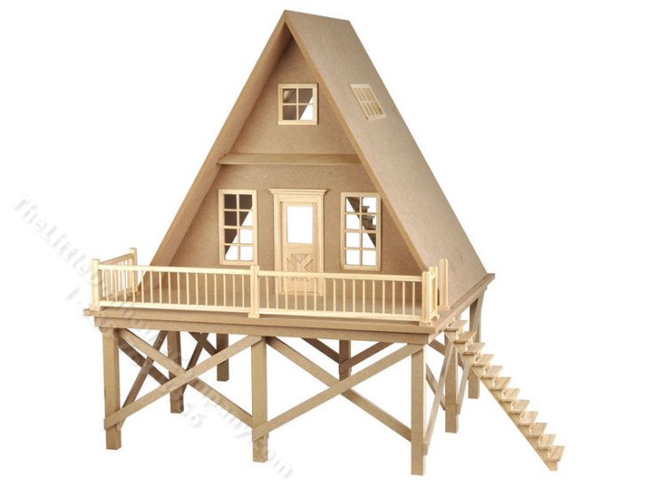 (image for) Get-A-Way Chalet Dollhouse Kit