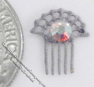 (image for) Dollhouse Scale Model Ladies Hair Comb