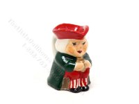 (image for) Miniature Philpot Toby Jug for Dollhouses - Red