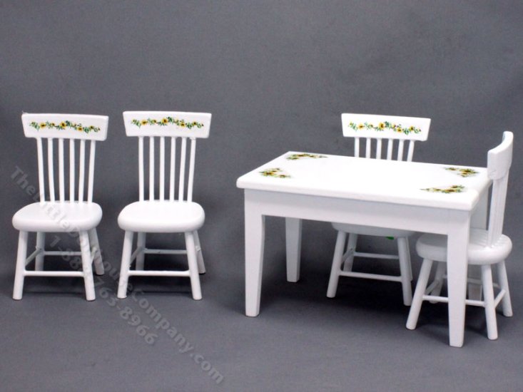 (image for) Miniature Sunflower Kitchen Dining Set