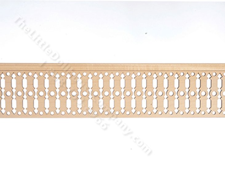 (image for) Miniature Ladder Porch Rail for Dollhouses