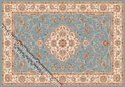 (image for) Miniature Traditional Rug for Dollhouses