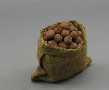 (image for) Miniature Sack of Red Potatoes by Charlotte Willmott