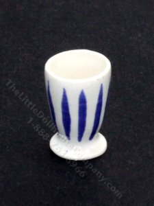 (image for) Miniature Striped Vase by Sam Dunlap for Dollhouses