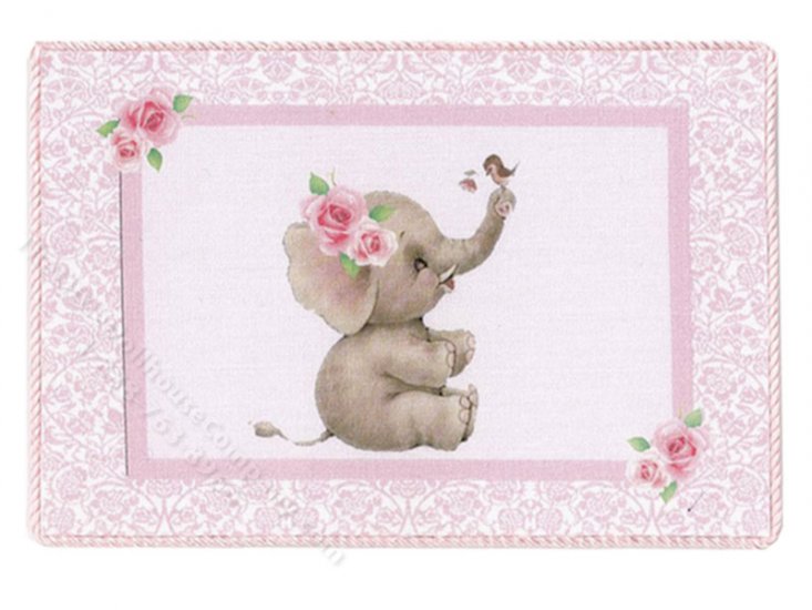 (image for) Miniature Small Elephant Rug
