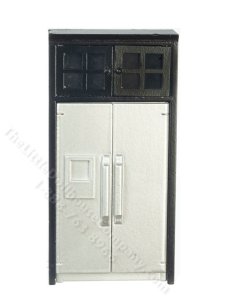 (image for) Miniature Refrigerator with Black Cabinet