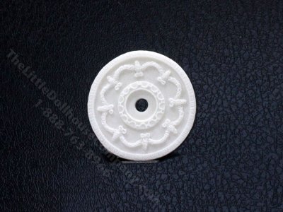 (image for) Miniature Ceiling Medallion for Dollhouses