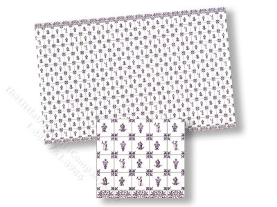 (image for) Dollhouse Scale Model Delft Wall Tiles