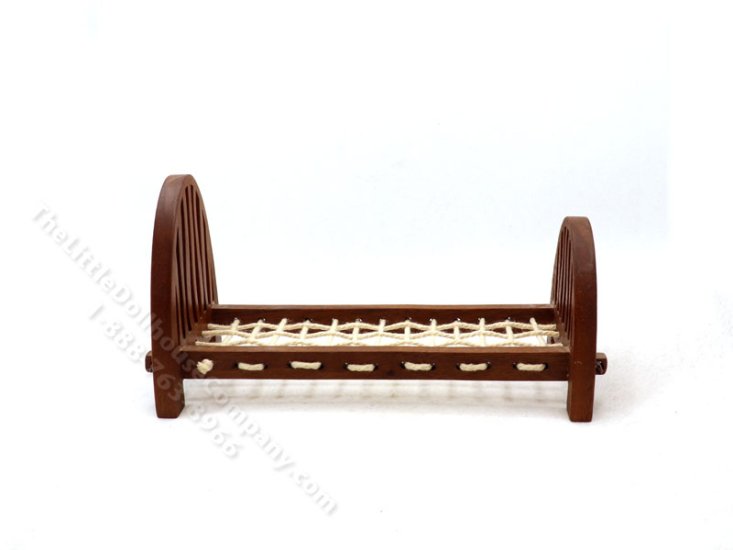 Miniature Medieval Rope Bed Frame for Dollhouses [MRR 0059] | The ...