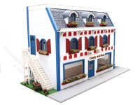 (image for) 1:48 Scale Assembled Victorian Store Front Dollhouse