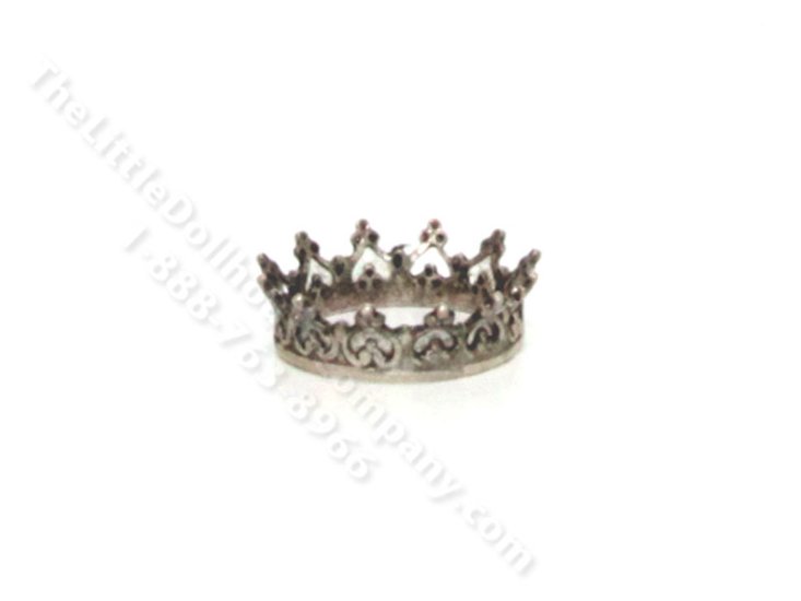 (image for) Miniature Sterling Silver Crown by Don Henry