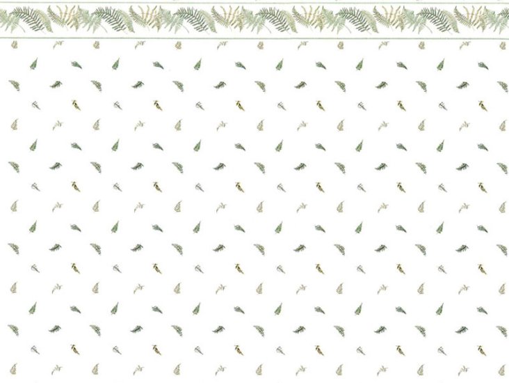 (image for) Fern Wallpaper with Border