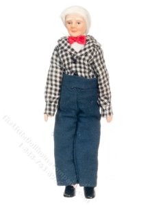 (image for) Miniature Country Grandpa Doll