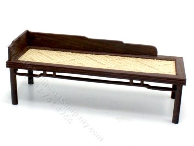 (image for) Miniature Bamboo Lounge Chair for Dollhouses