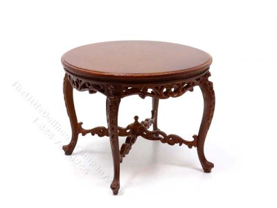(image for) Miniature Round Table - Walnut