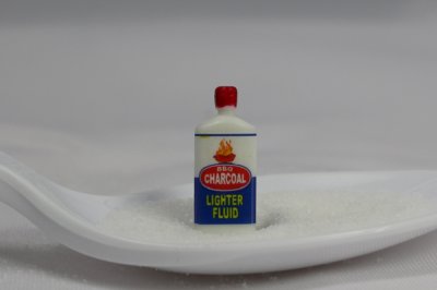(image for) Miniature Can of Charcoal Lighter Fluid
