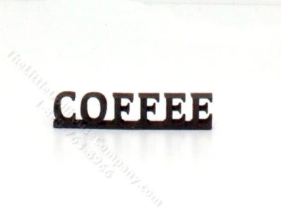 (image for) Miniature "Coffee" Script Accecssory by PRD Miniatures