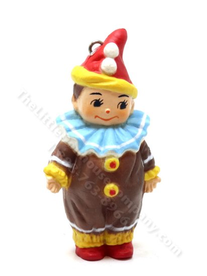 (image for) Miniature Toy Clown for Dollhouses