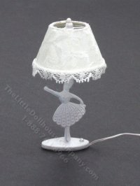 (image for) Miniature Ballerina Lamp for Dollhouses
