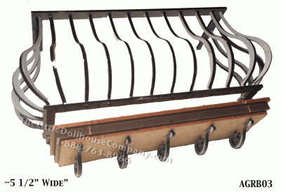 (image for) Dollhouse Miniature Amatller Balcony Kit