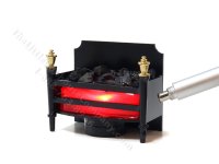 (image for) Miniature Battery Operated Fireplace Insert with Magic Wand