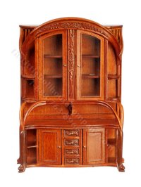 (image for) Miniature Art Nouveau Dresser for Dollhouses