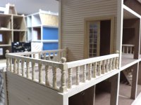 (image for) Assembled "Lennox" Unfinished Dollhouse