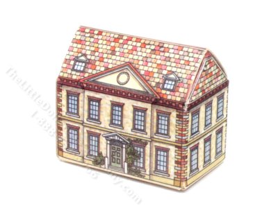 (image for) 1/144th Scale Miniature Stone House Box for Dollhouses