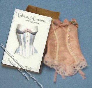 (image for) Miniature Boxed Corset Kit for Dollhouses