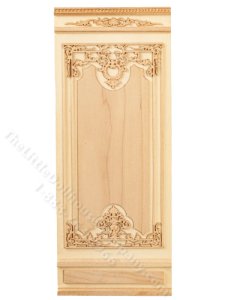 (image for) Miniature Unfinished 4" Wall Panel for Dollhouses