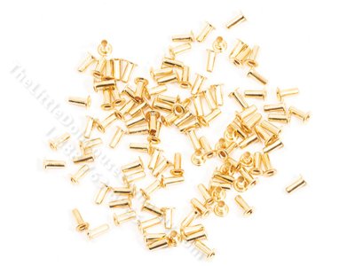 (image for) Large Brass Grommets for Dollhouse