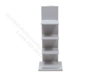 (image for) Miniature Medium Book Tower Shelf in Gray by PRD Miniatures