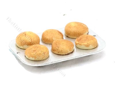 (image for) Miniature Silver Muffin Tin with Muffins