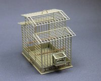 (image for) Dollhouse Scale Model Bird Cage