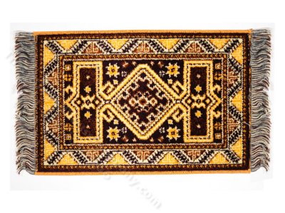 (image for) Miniature Kasak Rug - Yellow