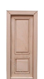 (image for) Miniature 2 Raised Panel Interior Door for Dollhouses