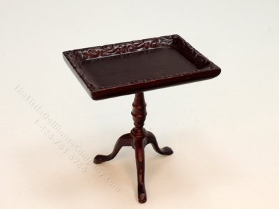 (image for) Miniature Mahogany Tray Table